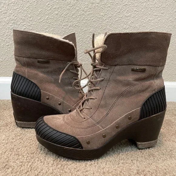 Jambu Netherlands Leather lace up boots. Size 8 - Picture 3 of 15